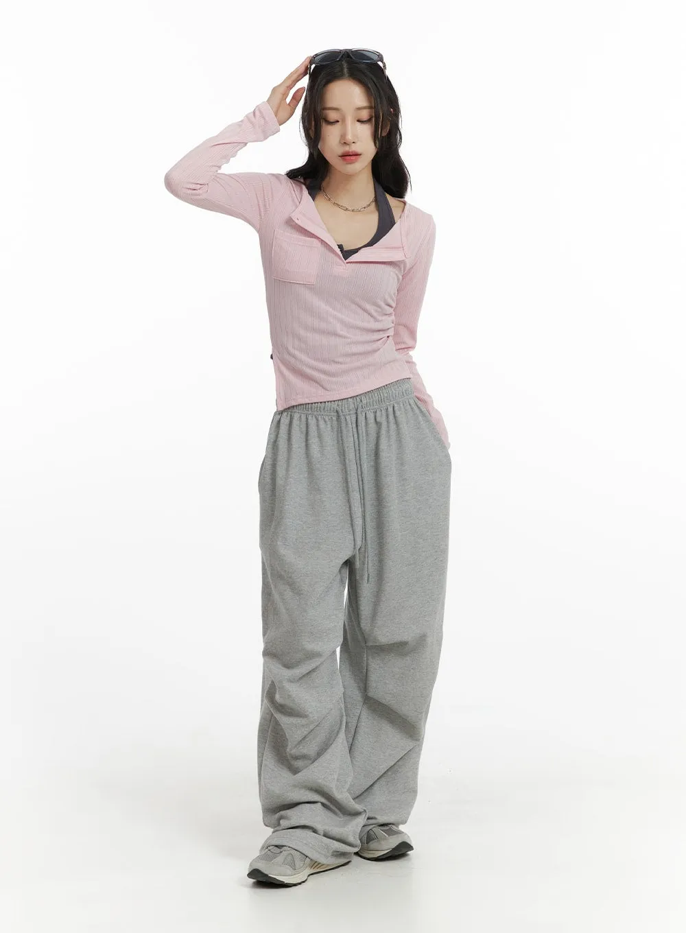 Pintuck Sweatpants (UNISEX) CF429