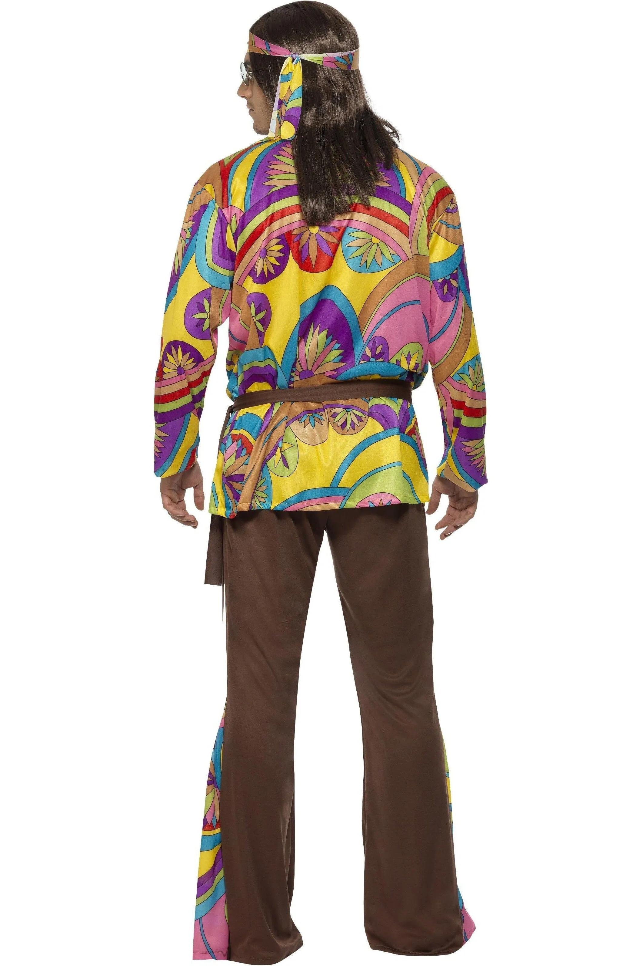 Psychedelic Hippie Man Costume