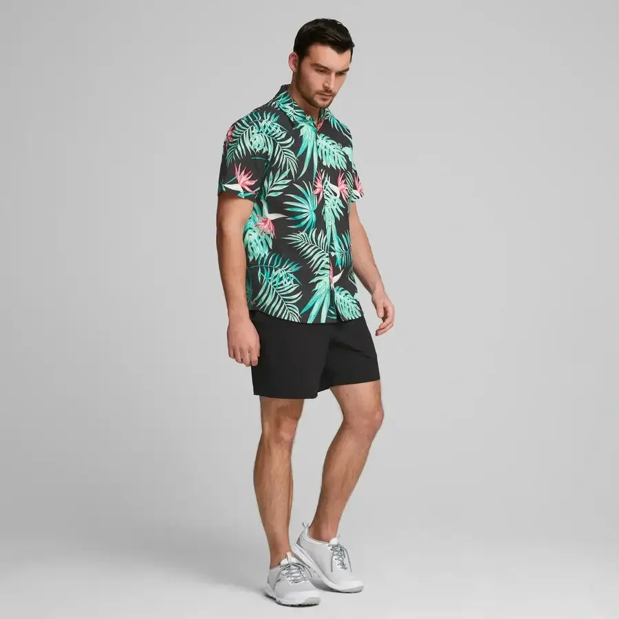 Puma X PTC Paradise Button Down Golf Shirt