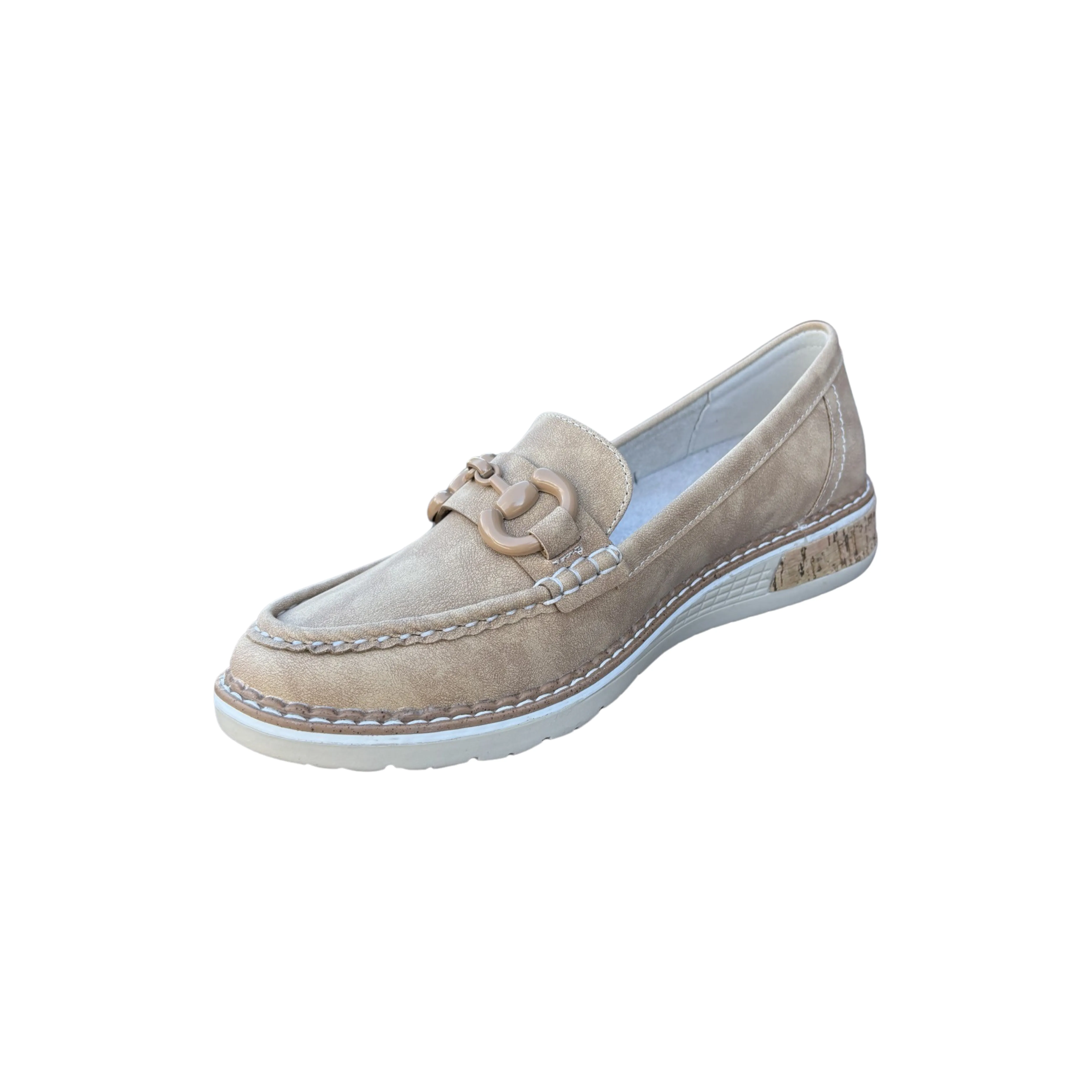 R567613 Sand Vegan Loafer