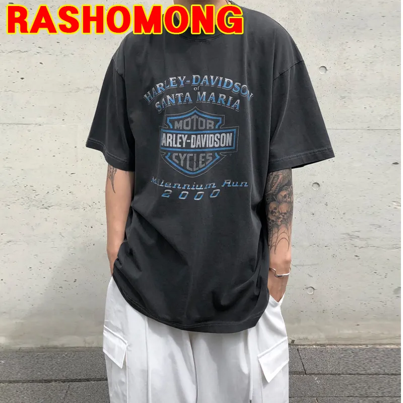 RASHOMONG  |【RASHOMONG】Harley Davidson California T-shirt / unisex