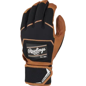 Rawlings Workhorse Adult Batting Gloves with Compression Strap: WHC2BG