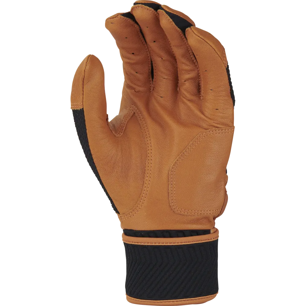 Rawlings Workhorse Adult Batting Gloves with Compression Strap: WHC2BG