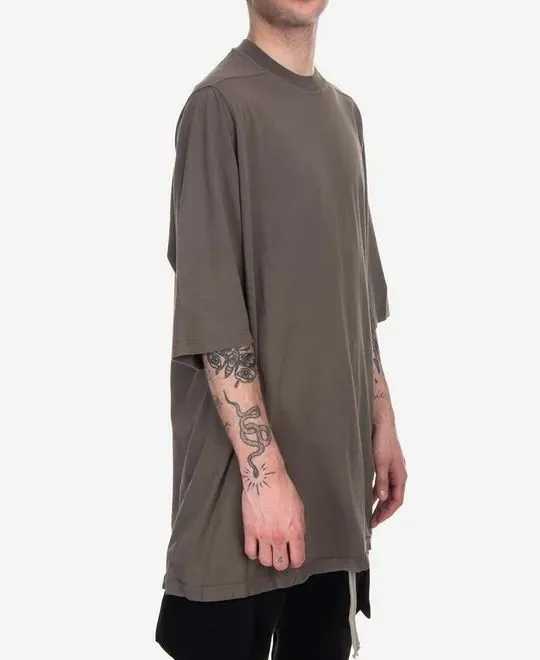 RICK OWENS  |Crew Neck Pullovers Street Style Plain Cotton Short Sleeves