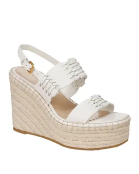 Riya Espadrille Wedge in Coconut