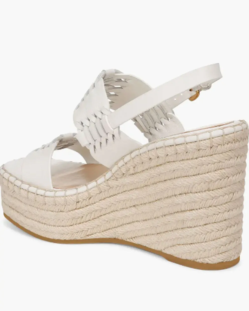 Riya Espadrille Wedge in Coconut