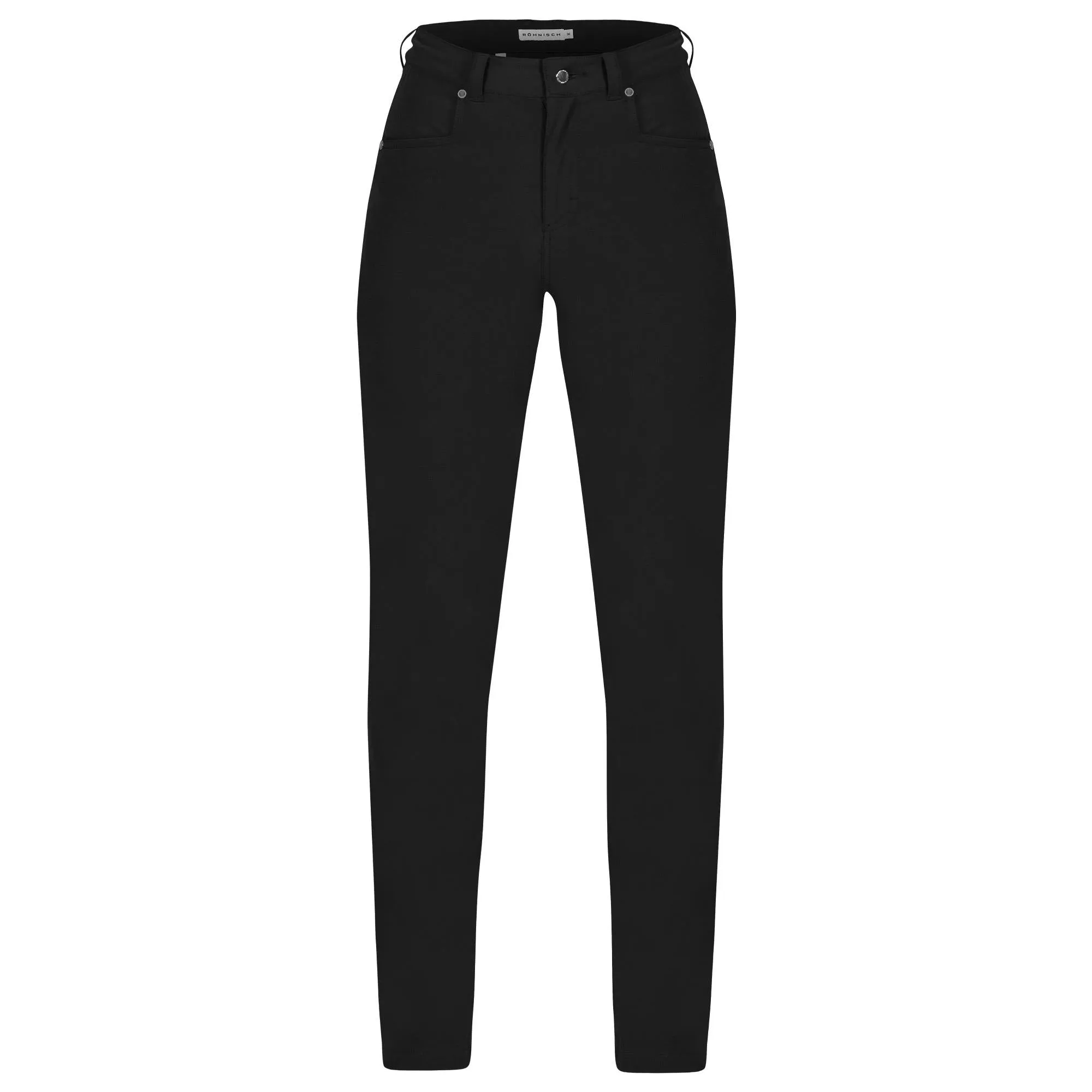 Rohnisch Chie Comfort Strectch Ladies Golf Pants 30 Inch Leg Black