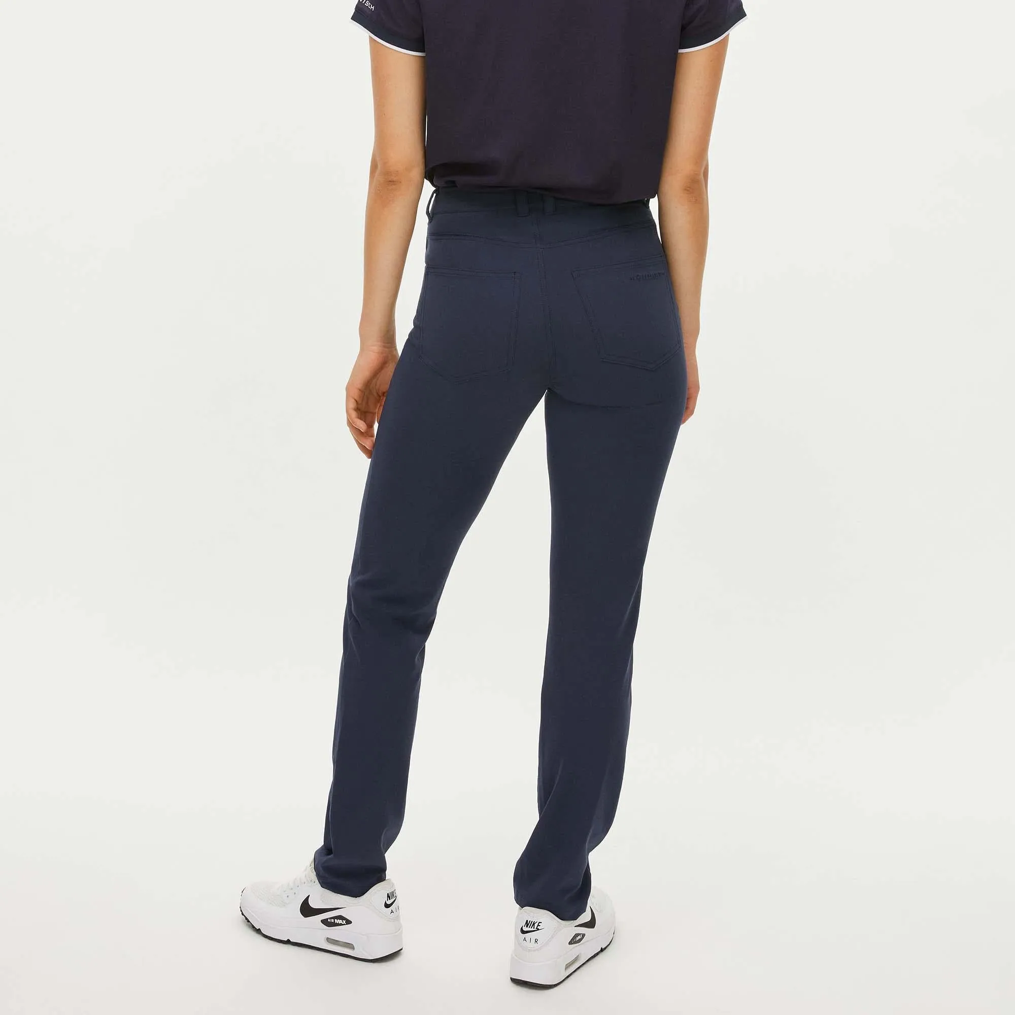 Rohnisch Chie Comfort Strectch Ladies Golf Pants 30 Inch Leg Navy