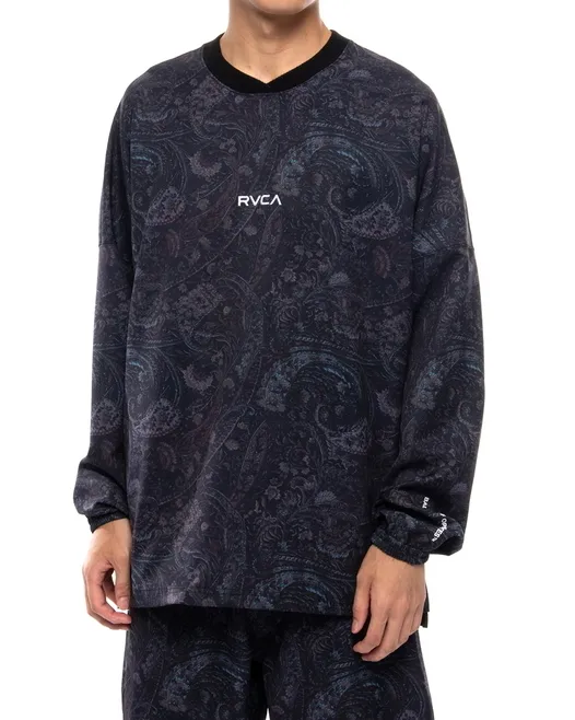 RVCA  |Long Sleeves Plain Logo Sweatshirts