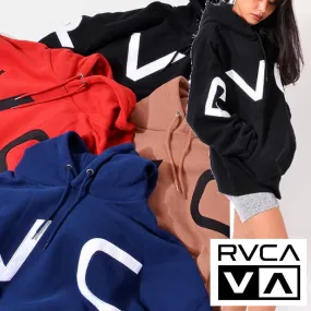 RVCA  |Unisex Long Sleeves Logo Sweatshirts