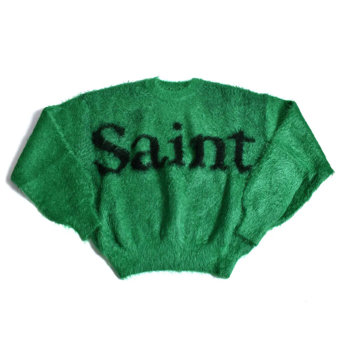 Saint Mxxxxxx  |Crew Neck Pullovers Unisex Wool Street Style Long Sleeves