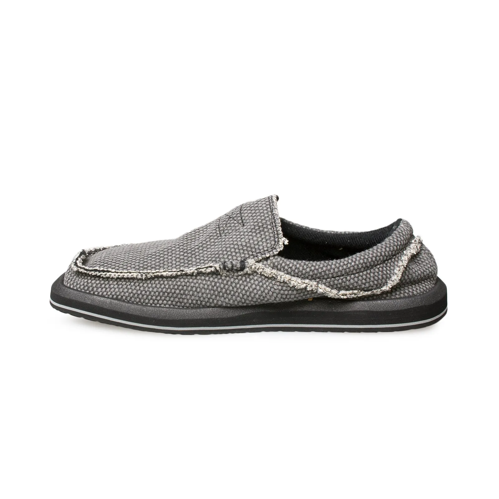 Sanuk Chiba Black Loafers - Men's