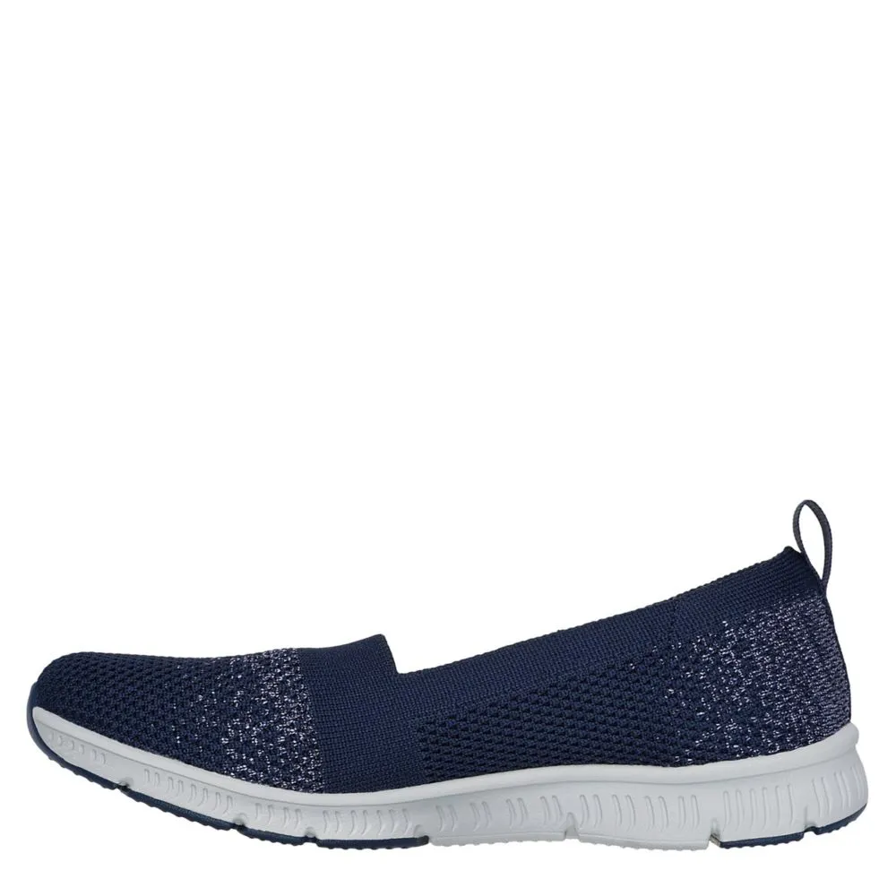 SKECHERS  WOMENS BE COOL SLIP ON SNEAKER