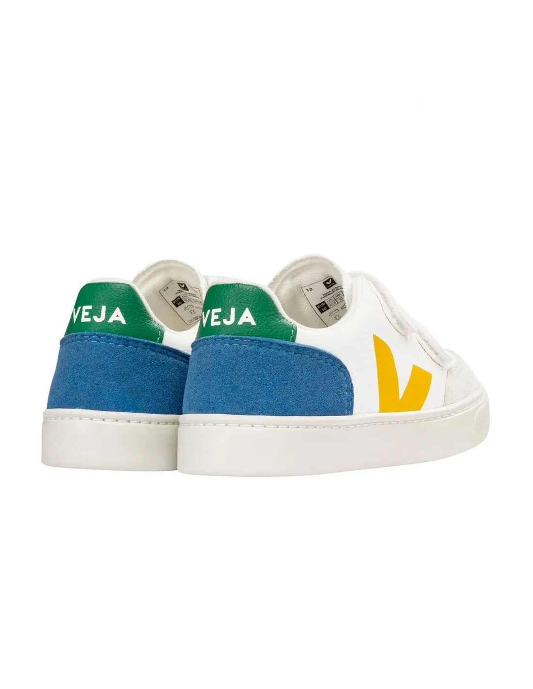 Sneakers Veja bimbo XV0503229 V12 chromefree bianca multicolor