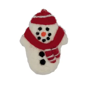 Snowman Felt Ornament