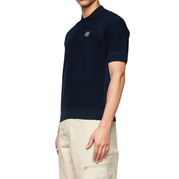 STONE ISLAND  |Pullovers Street Style Plain Cotton Short Sleeves Logo Polos