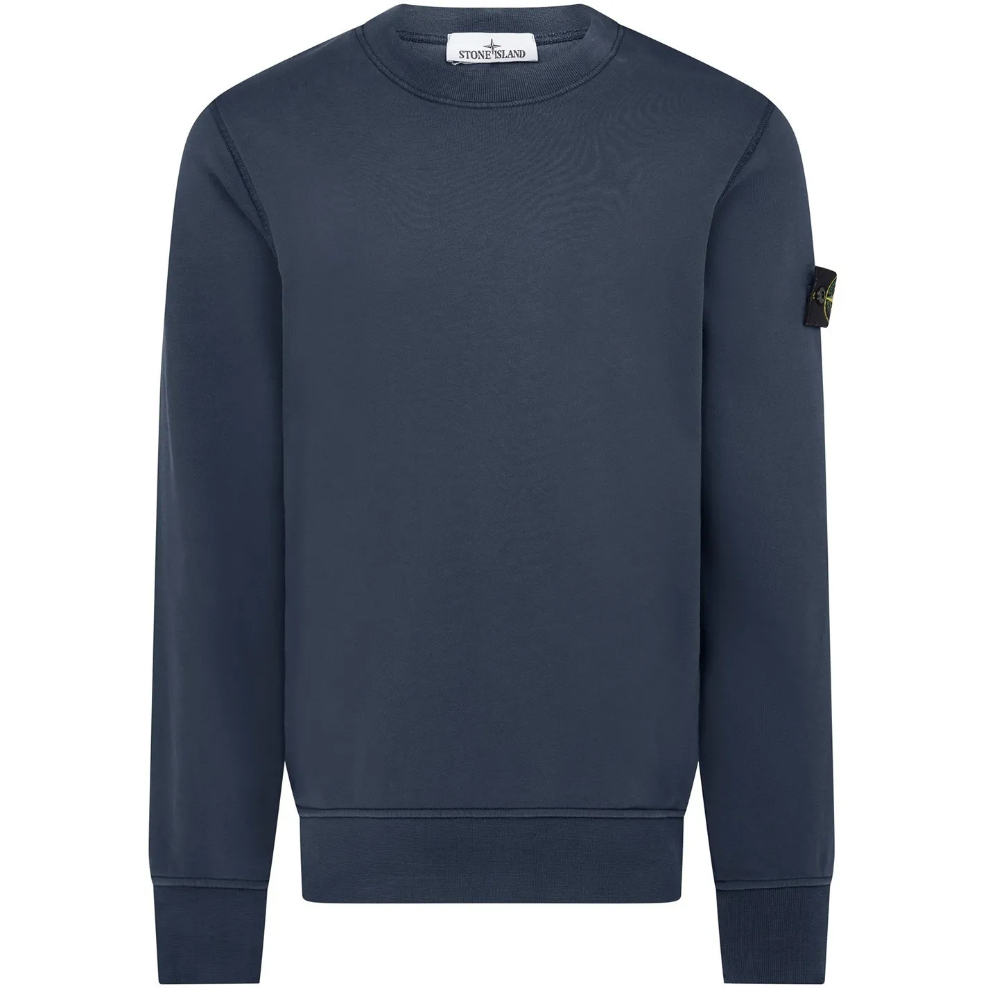 STONE ISLAND  |Pullovers Unisex Street Style Long Sleeves Plain Cotton Logo