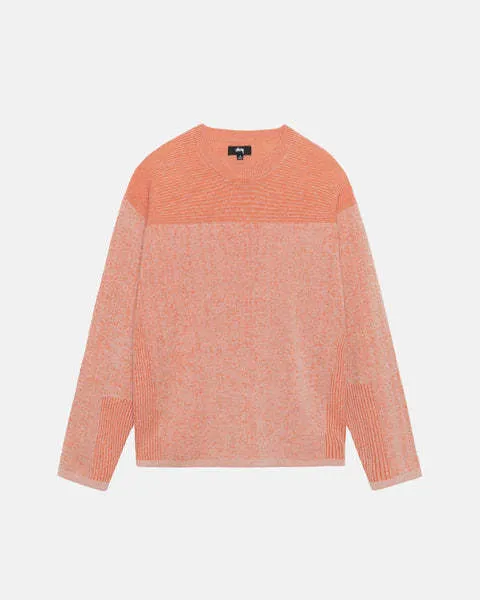 STUSSY  |Crew Neck Pullovers Unisex Wool Nylon Street Style