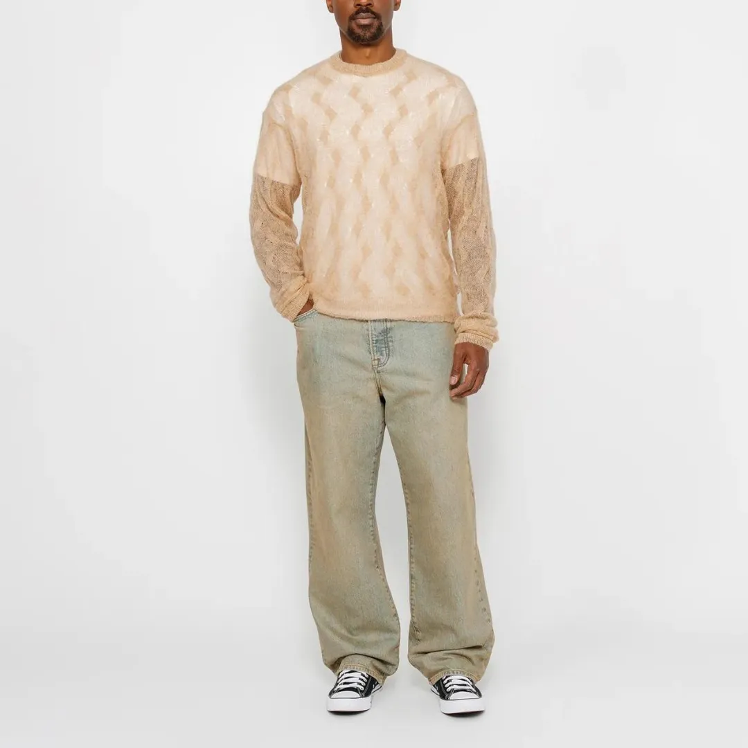 STUSSY  |Pullovers Unisex Street Style Long Sleeves Plain Logo