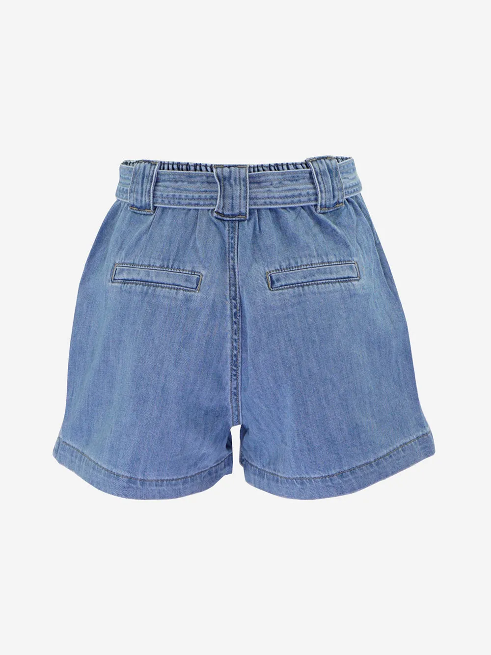 Suncoo - Short in jeans con elastico e cintura in vita modello Kira