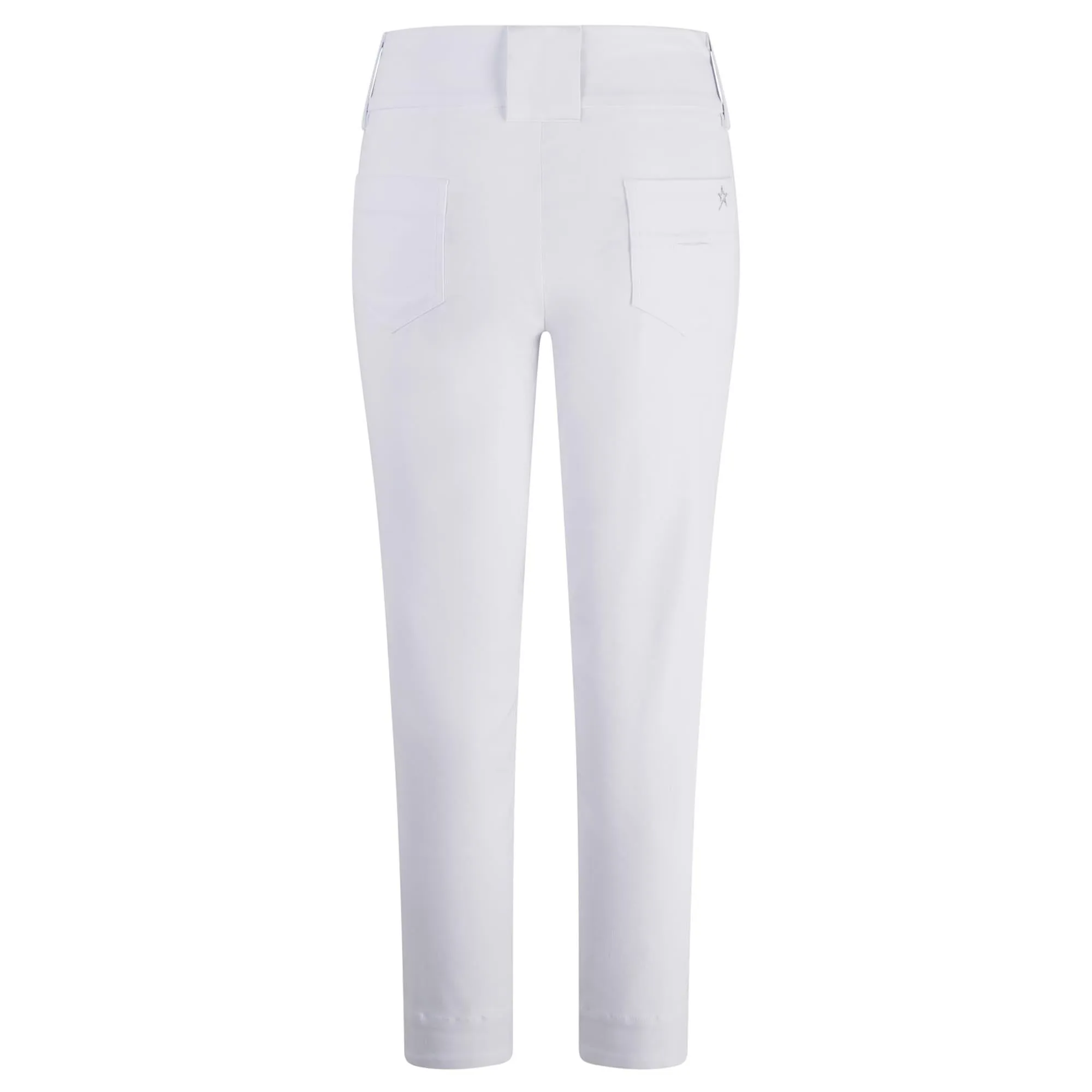 Swing Out Sister Core Pull On 7/8 Ladies Golf Trousers White