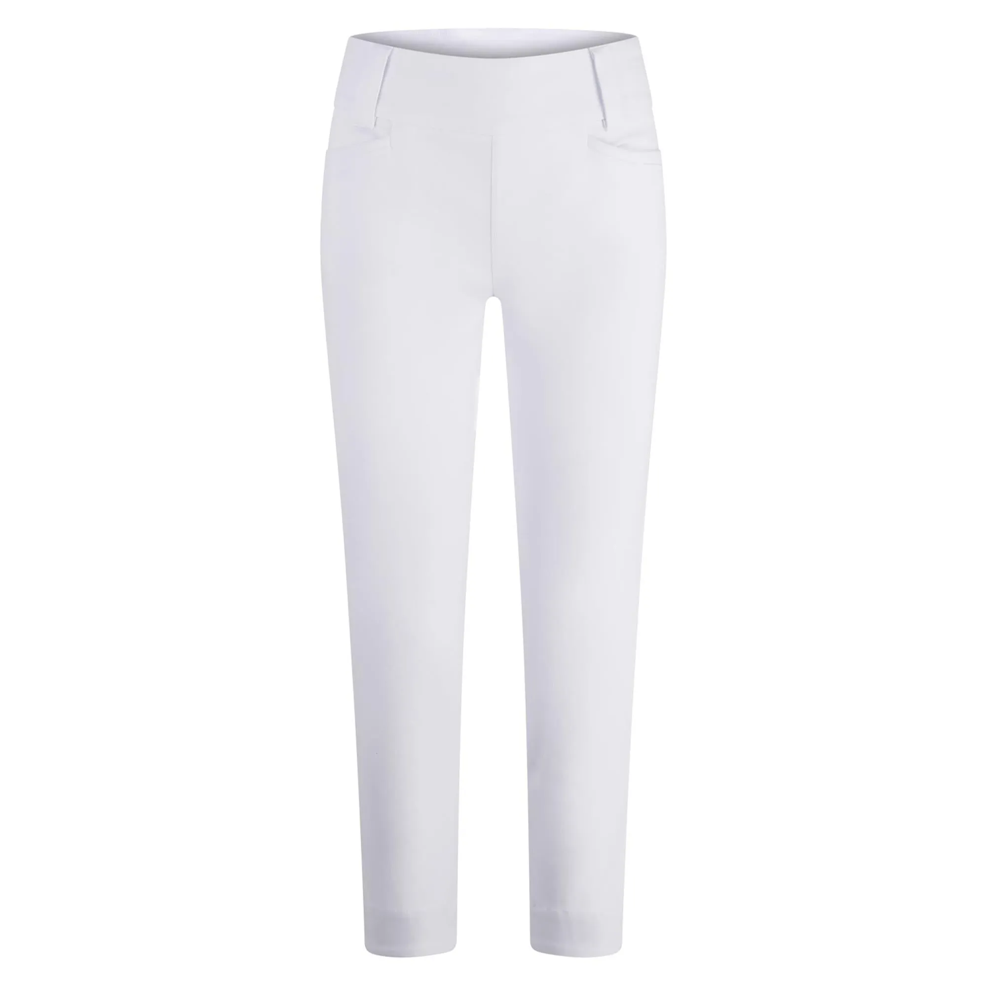 Swing Out Sister Core Pull On 7/8 Ladies Golf Trousers White