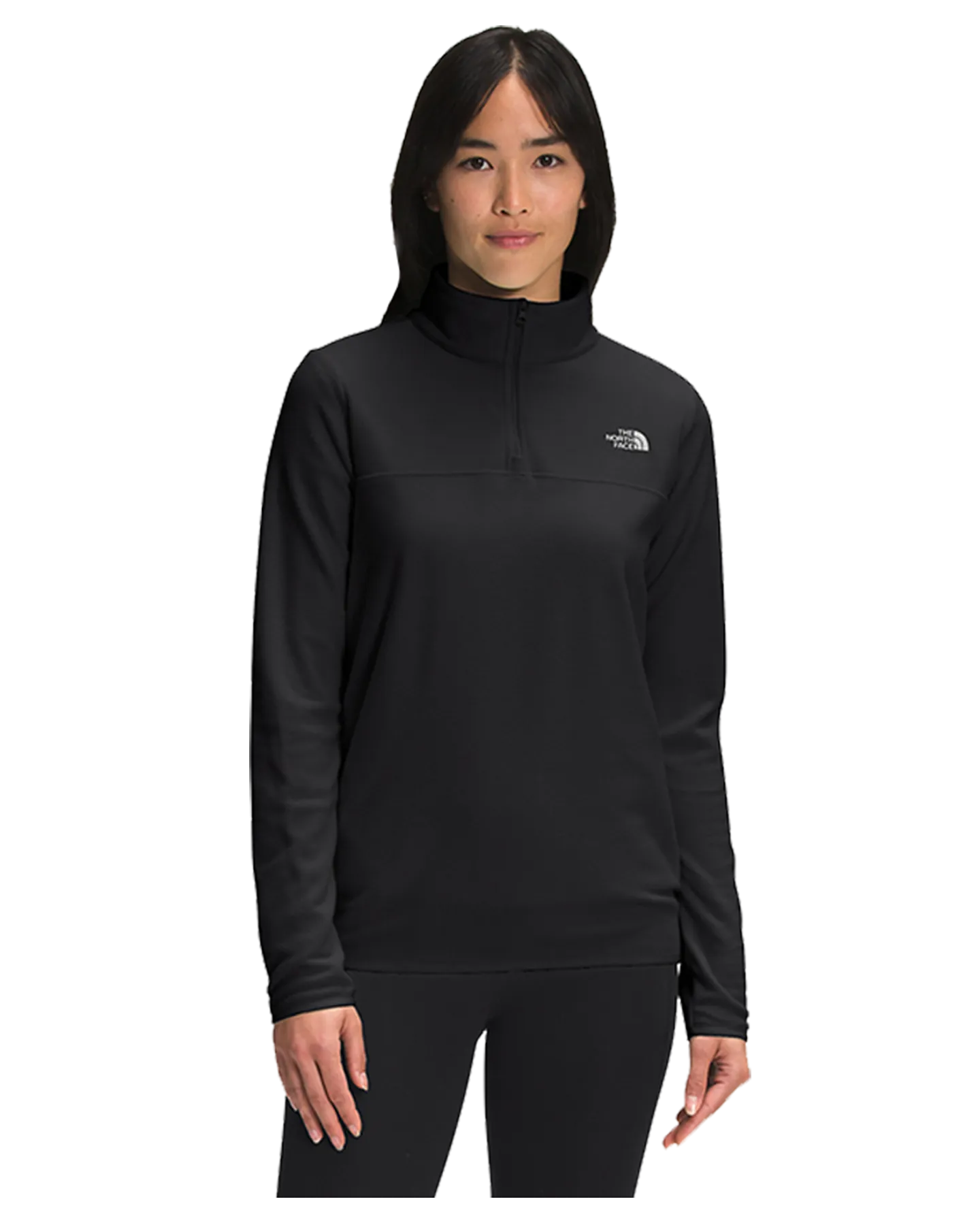 The North Face Women's TKA Glacier 1 / 4 Zip - TNF Black