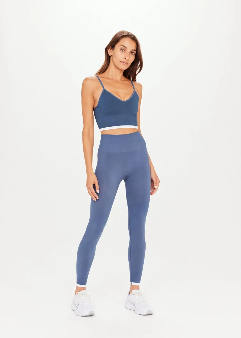 The Upside Form Seamless 25 Midi Legging in Blue