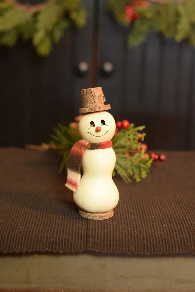 Tiny Winter Friends Gourd White Snowman