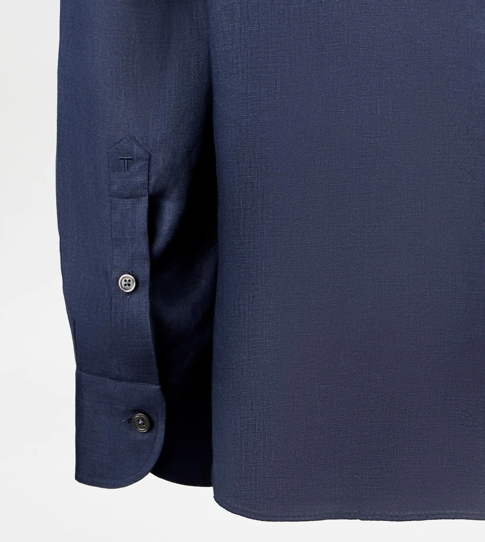 TOD'S  |Long Sleeves Plain Logo Shirts