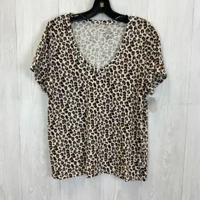 Top Short Sleeve Basic By Banana Republic O  Size: L