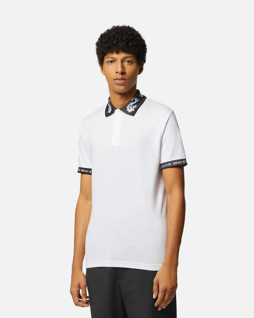 VERSACE JEANS  |Pullovers Stripes Street Style Plain Cotton Short Sleeves