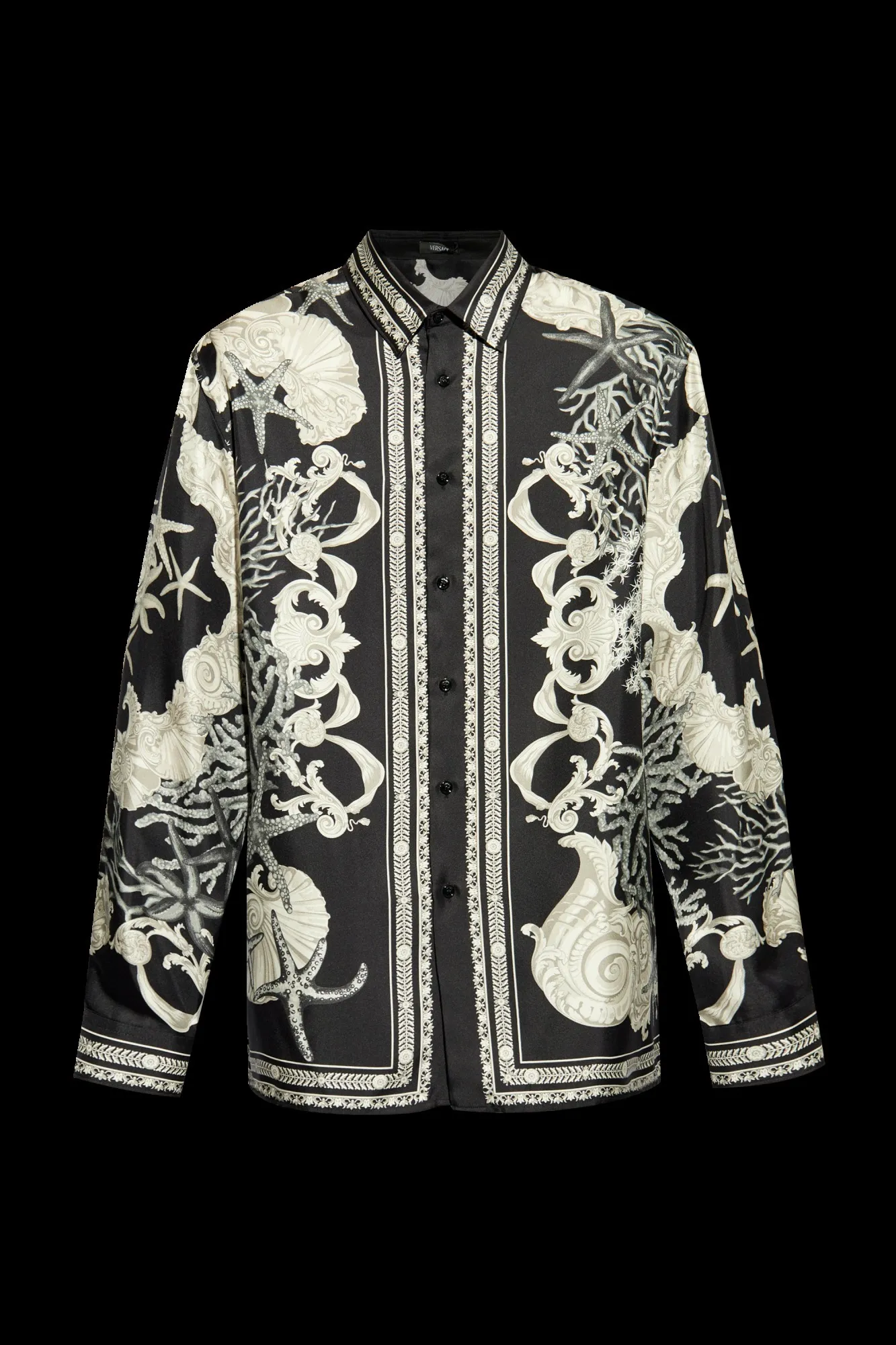 VERSACE  |Silk Long Sleeves Luxury Shirts