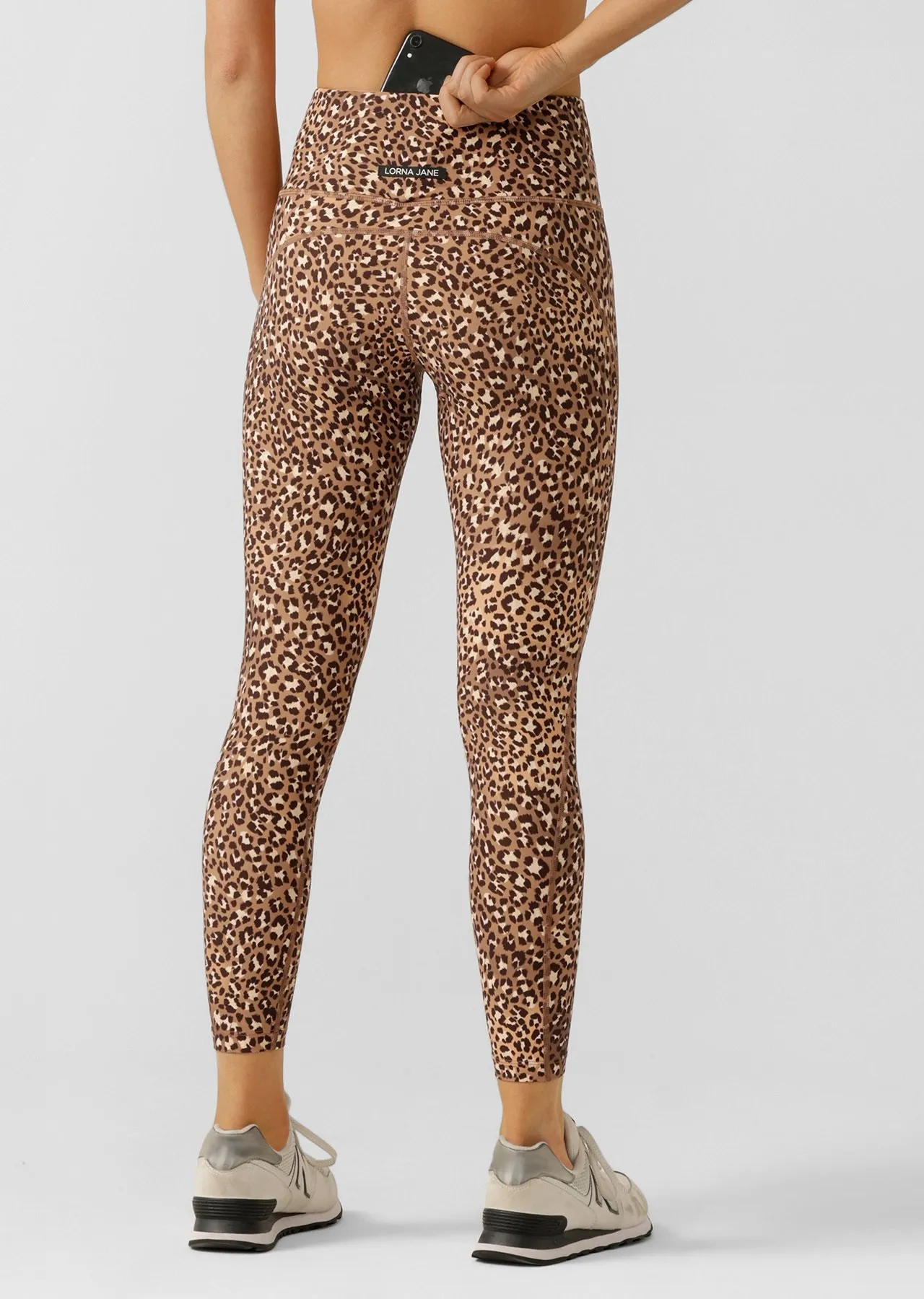 Wild Side Phone Pocket Ankle Biter Leggings | Tights and Leggings | Lorna Jane Australia