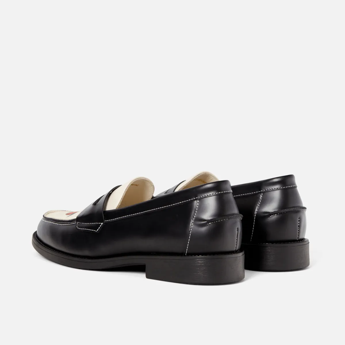 Wilde Orange Penny Loafer - Men's