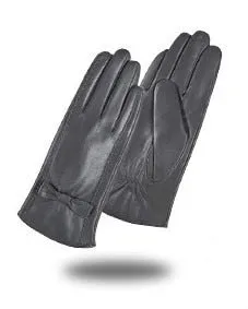 Women's Fashion Winter Genuine Leather Goatskin Warm Finger gloves