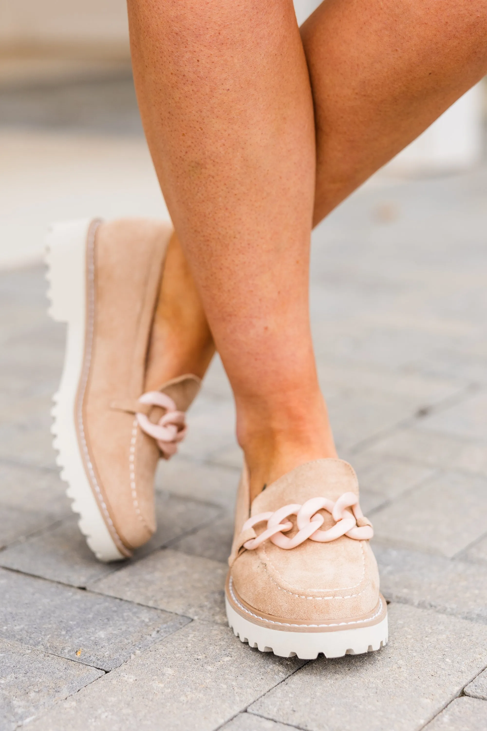 Working Woman Loafer, Taupe