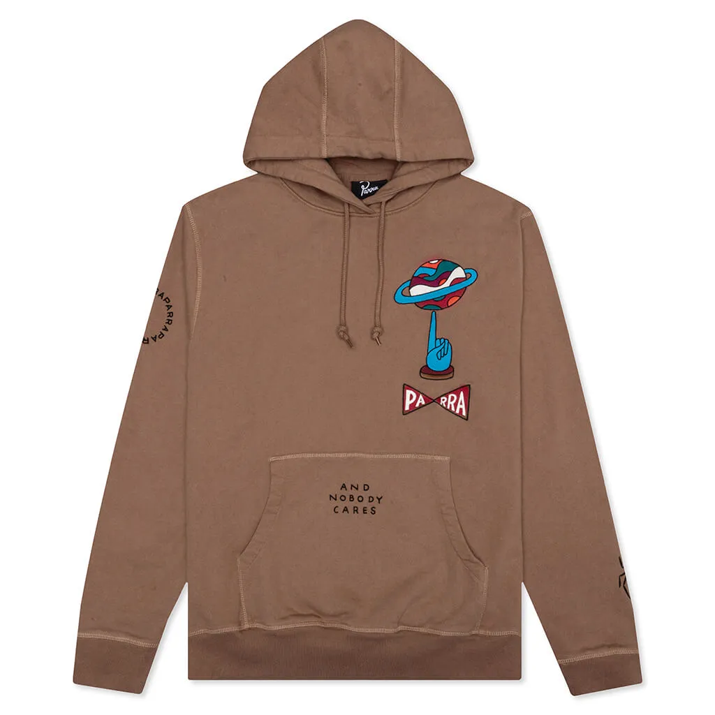 World Balance Hooded Sweatshirt - Camel