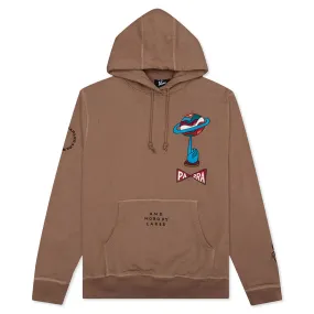 World Balance Hooded Sweatshirt - Camel