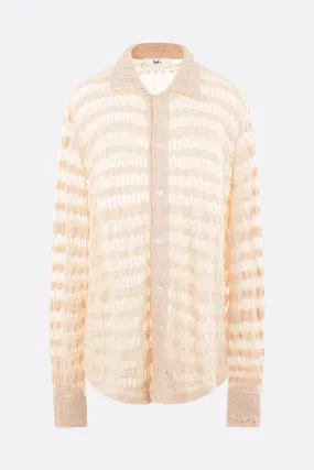 Yasu knitted cotton yarn cardigan