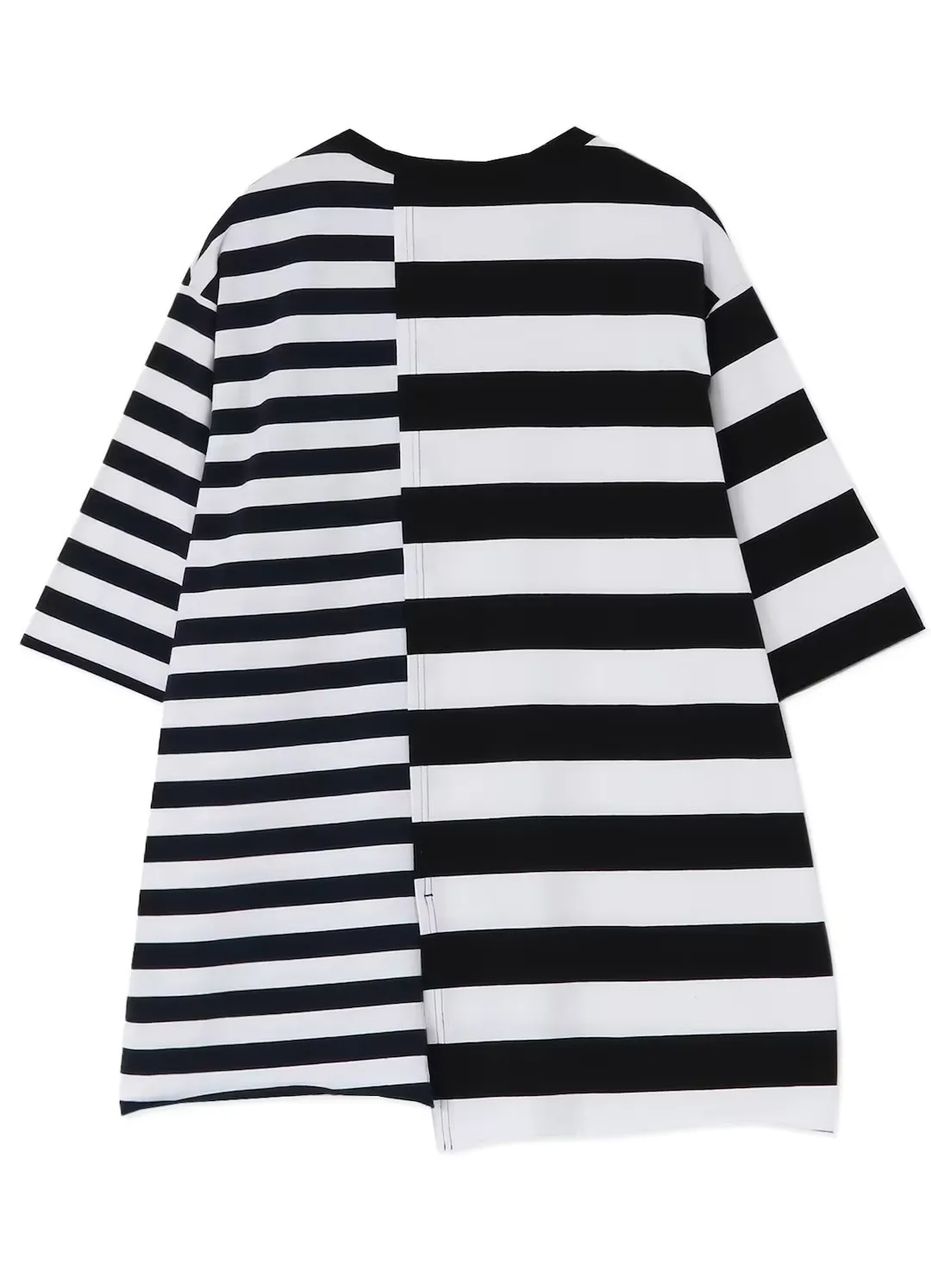 Yohji Yamamoto  |Pullovers Stripes Unisex Street Style Short Sleeves