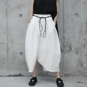 Yuruidesu Linen Ankle Pants