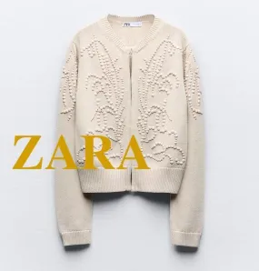 ZARA  |Casual Style Long Sleeves Cardigans